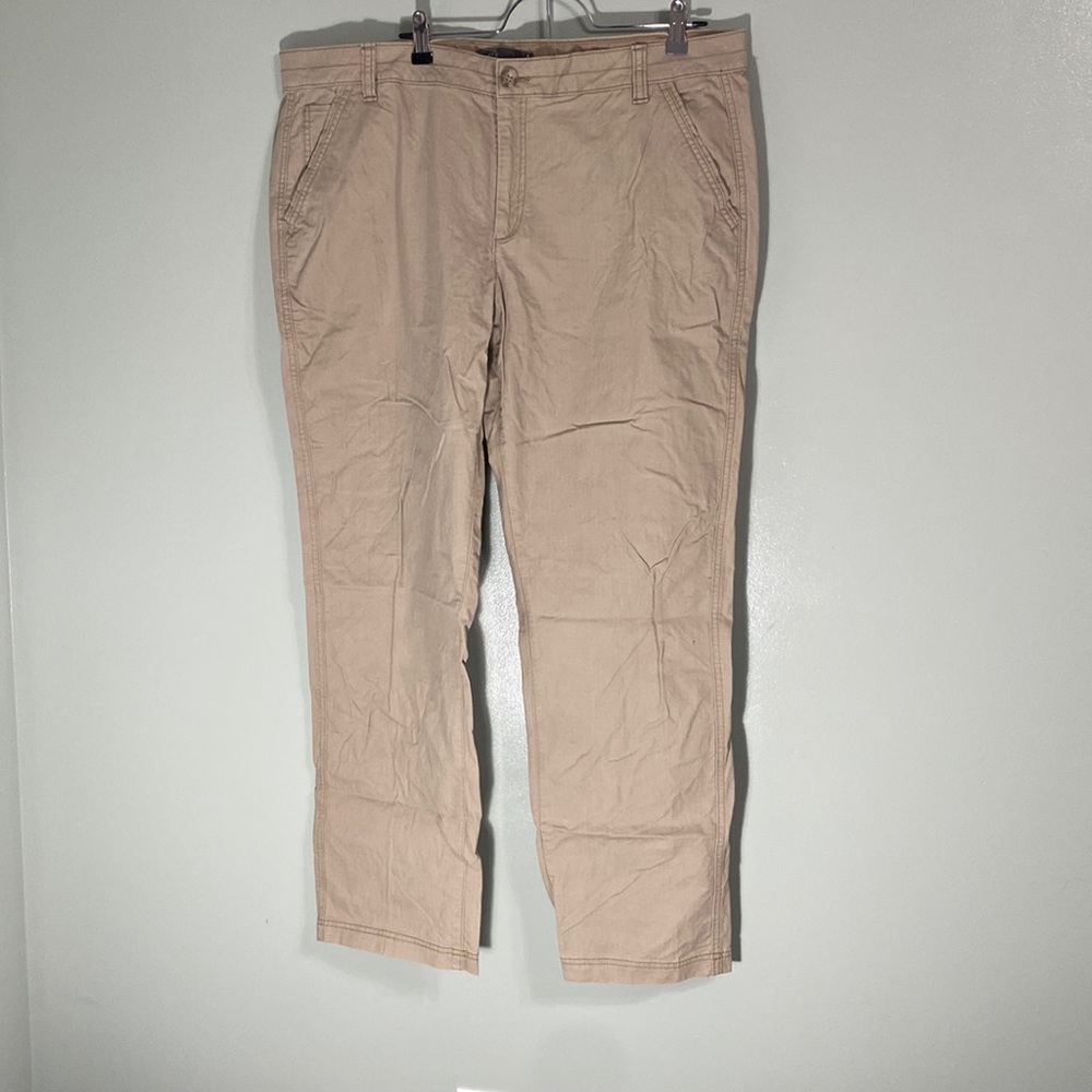 Eddie Bauer Khaki Women's Pants, Size 18